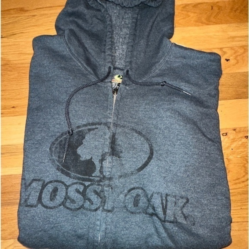 Mossy Oak Men’s Size XL Sweatshirt Gray Hoodie. ‎ PERFECT
